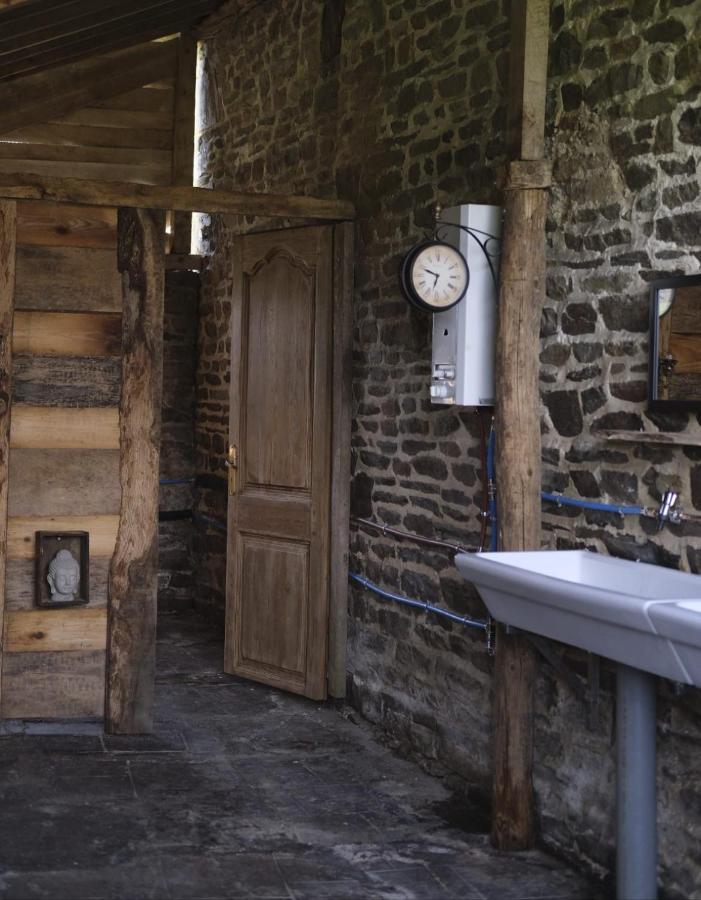 La Billardiere Camping A La Ferme Le Menil-Ciboult Exterior foto