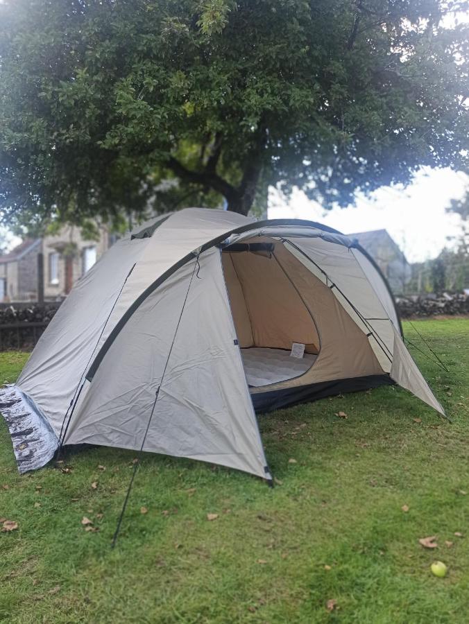 La Billardiere Camping A La Ferme Le Menil-Ciboult Exterior foto